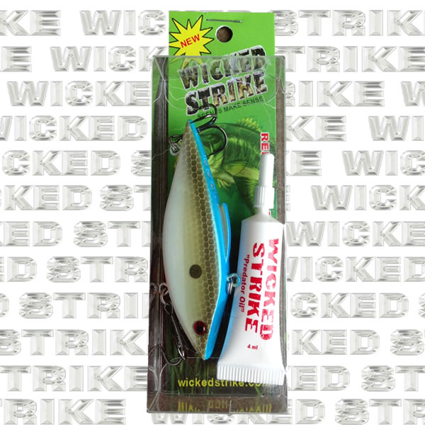 Electric Shad Lipless Crankbait – Wicked Strike Lures